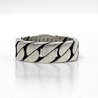 Gucci Ring Silver Purple Interlocking — view 7