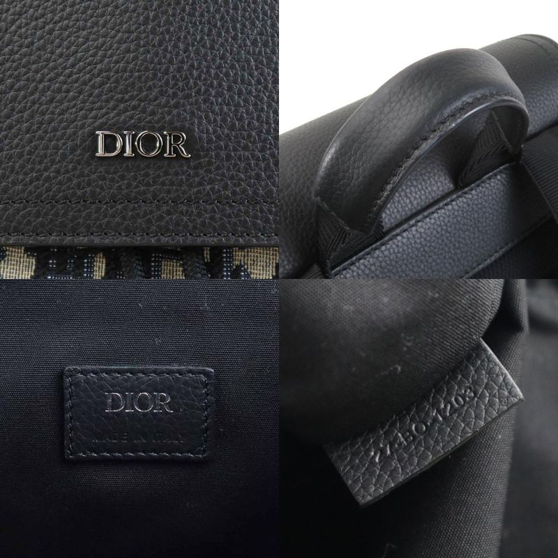 Christian Dior Backpack Oblique Saddle — view 9