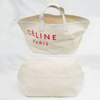 Celine Made Into Bag Small Hand White Red B3 D.27 N12 — view 5