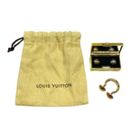 Louis Vuitton Burg Studded Ring Gold GP — view 9