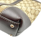 Gucci GG Pattern Handbag Canvas Tote Bag Beige — view 5