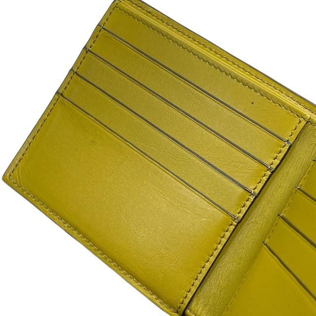 Loewe Wallet Fold Signature Bifold Compact Billfold Logo Leather — view 6