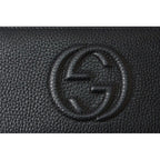 Gucci Wallet Soho Interlocking Black Zip Around — view 3