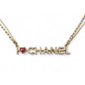 Chanel Chnael Coco CC I Love Heart 2 Strand Choker