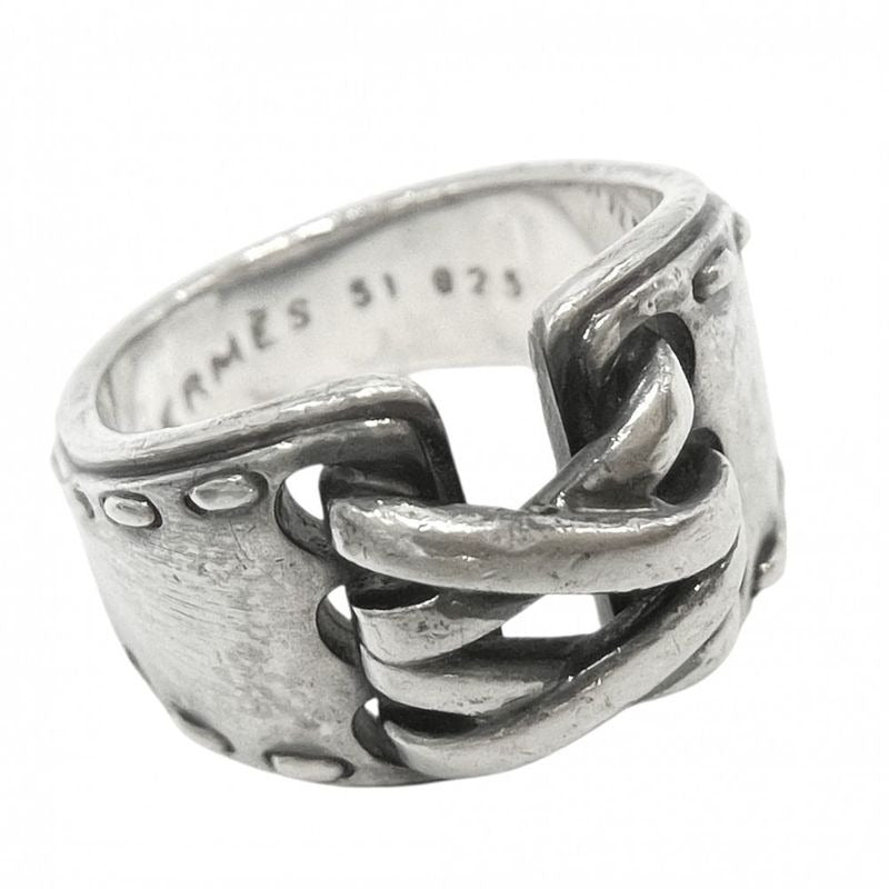 Hermes Ring Mexico Accessories Jewelry Small Size 51 Silver