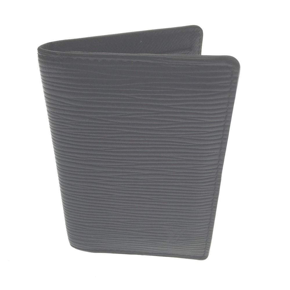 Louis Vuitton Card Case Epi Organizer de Poche Black — view 2