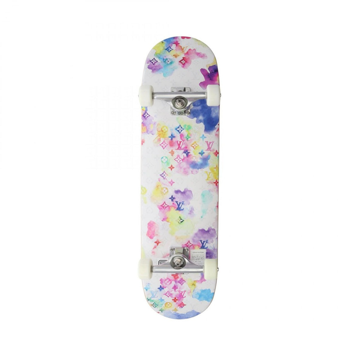 Louis Vuitton Monogram Water Color Skateboard — view 3
