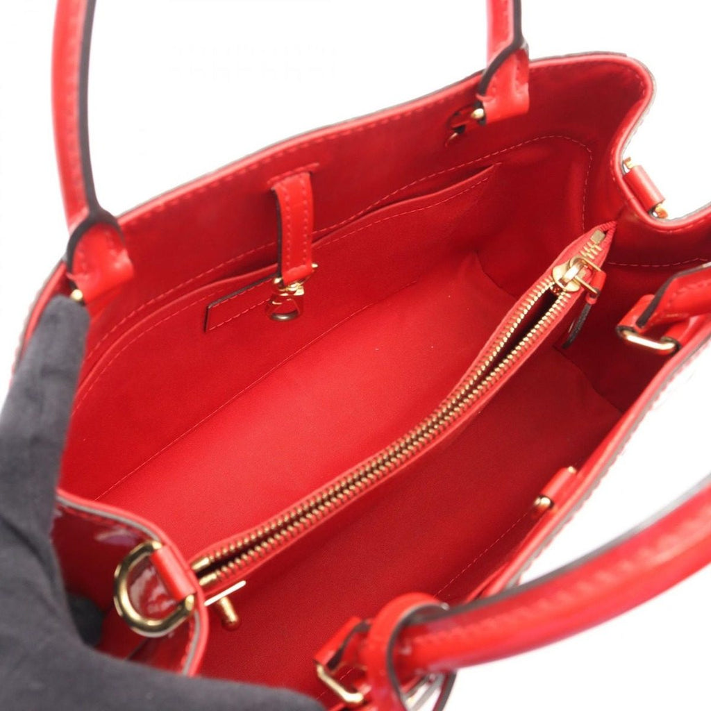 Louis Vuitton Handbag Montaigne MM 2-Way Cerise Leather — view 3