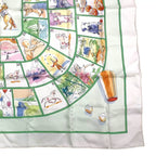 Hermes Carre 90 le Jeu Des Petits Bonheurs Little Game of Happiness Scarf Silk — view 5