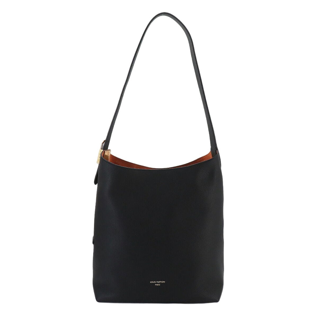Louis Vuitton Lowkey Hobo MM Shoulder Bag Leather Noir