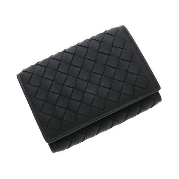 Bottega Veneta Intrecciato Trifold Wallet