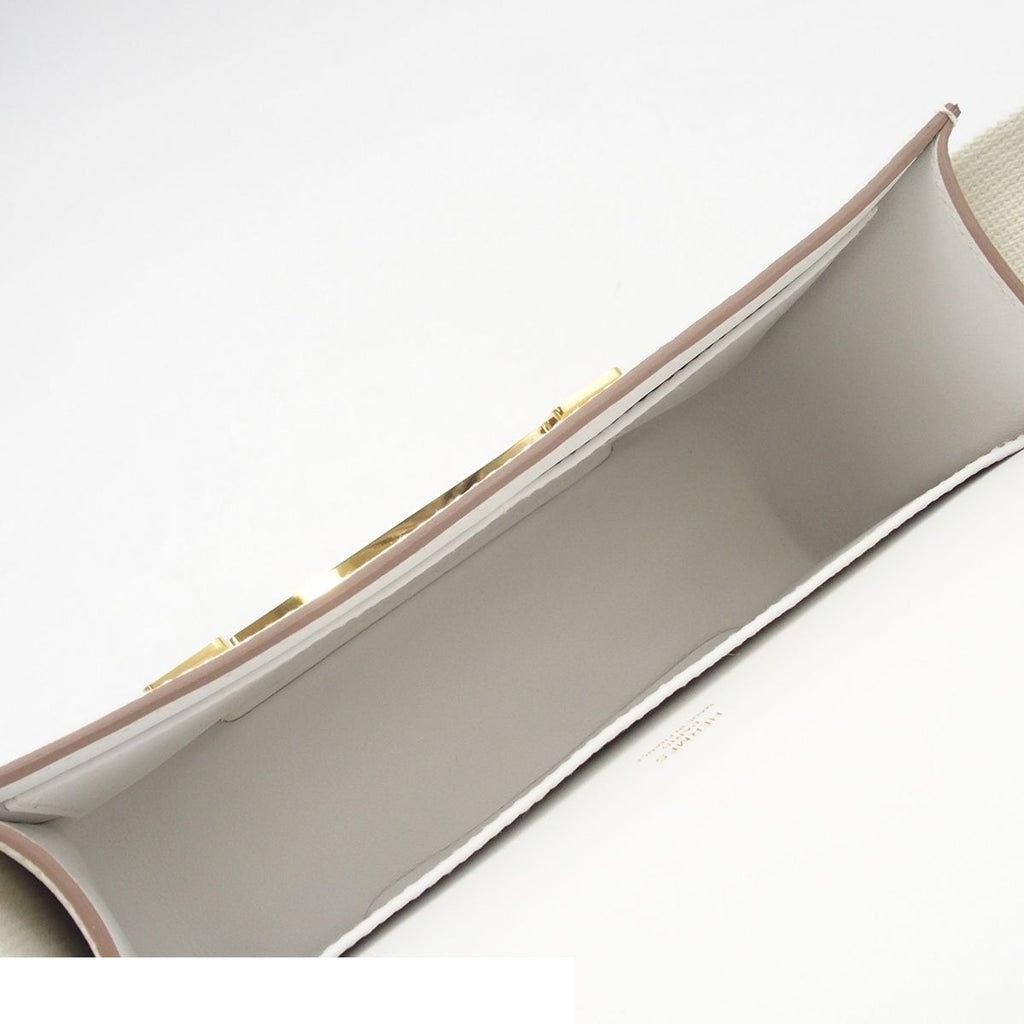 Hermes Geta Nata Gold Chevre Shoulder Bag — view 5