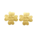 Chanel Vintage Earrings Gold