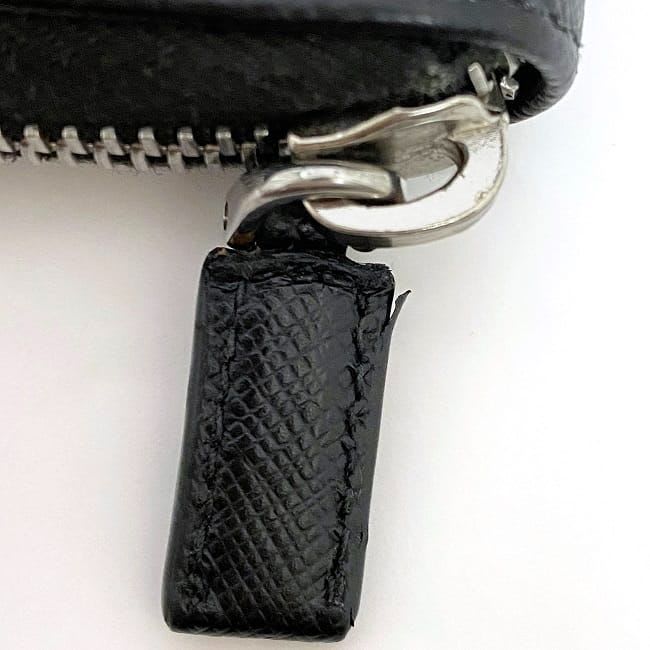 Prada Round Zipper Long Wallet Document Case — view 5