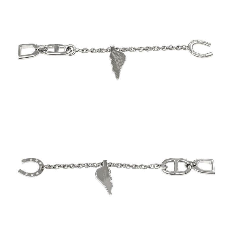 Hermes Key Holder Bon Voyage Silva Hardware Ring Missing — view 3