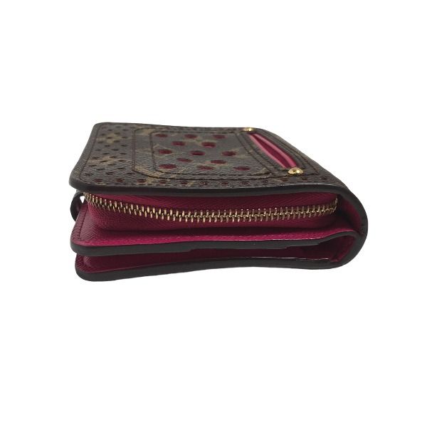 Louis Vuitton Monogram Perfo Round Zipper Bifold Wallet — view 5