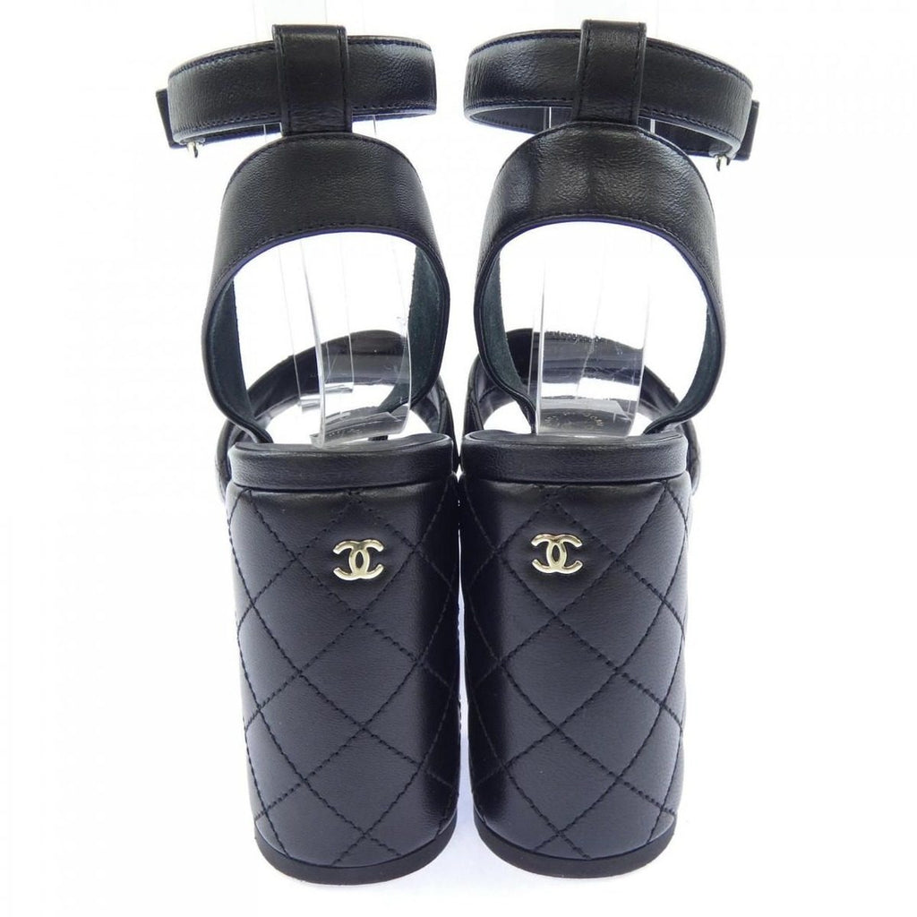 Chanel Sandals Black — view 5