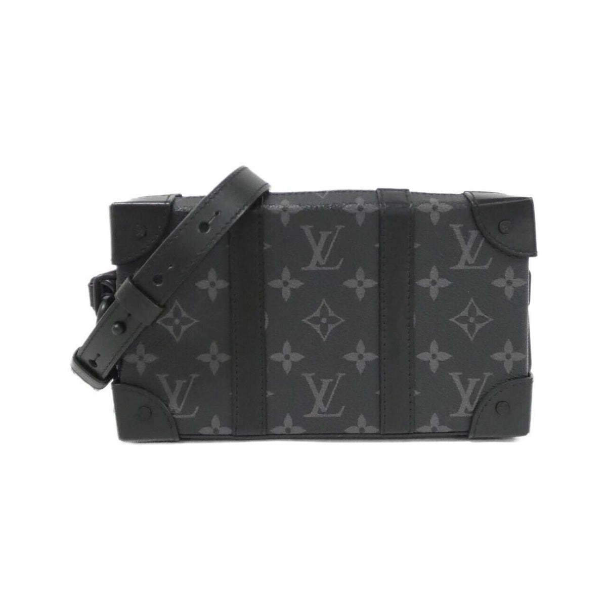 Louis Vuitton Monogram Eclipse Soft Trunk Wallet Shoulder Bag