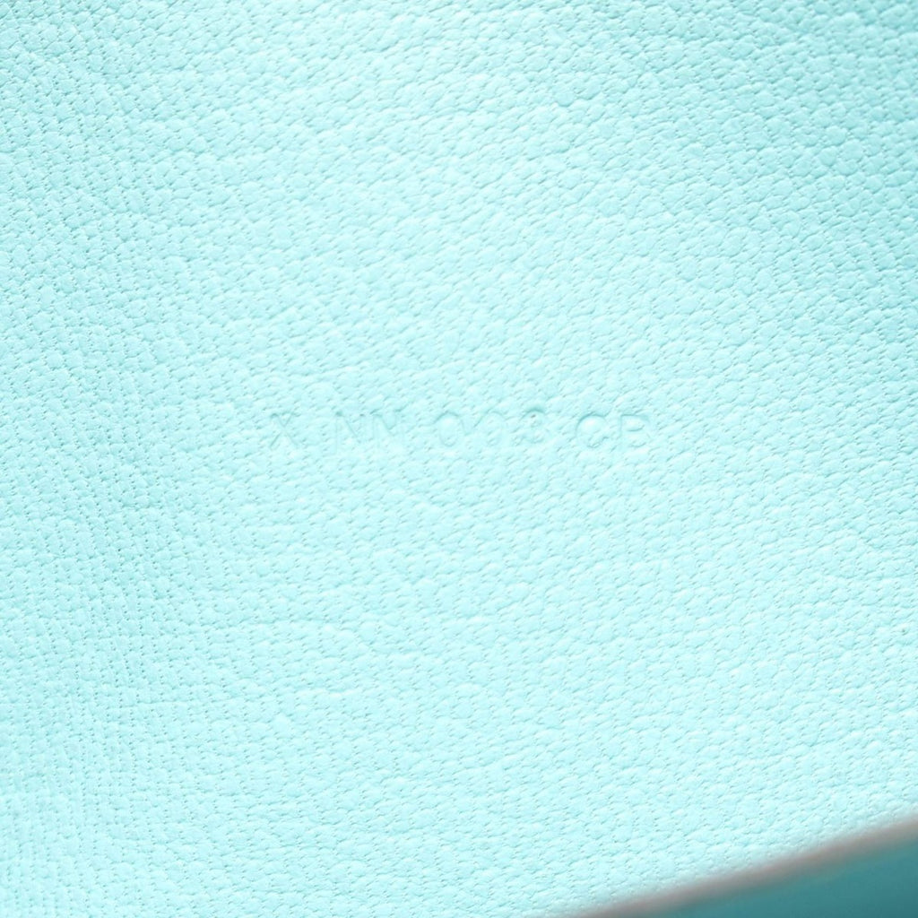 Hermes Round Wallet Azap Long Blue Atl Leather Blue-at-le — view 5