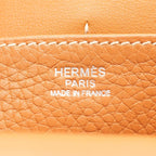 Hermes Handbag Halzan 31 Toffee Leather — view 4