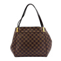 Louis Vuitton Marribbon PM Damier Ebene Leather Brown Tote Gold