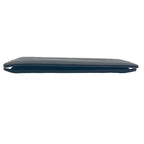 Chanel Logo Shape Pressed Calfskin Long Wallet Black — view 5