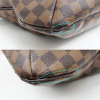Louis Vuitton Damier Bloomsbury GM Shoulder Bag Brown — view 4