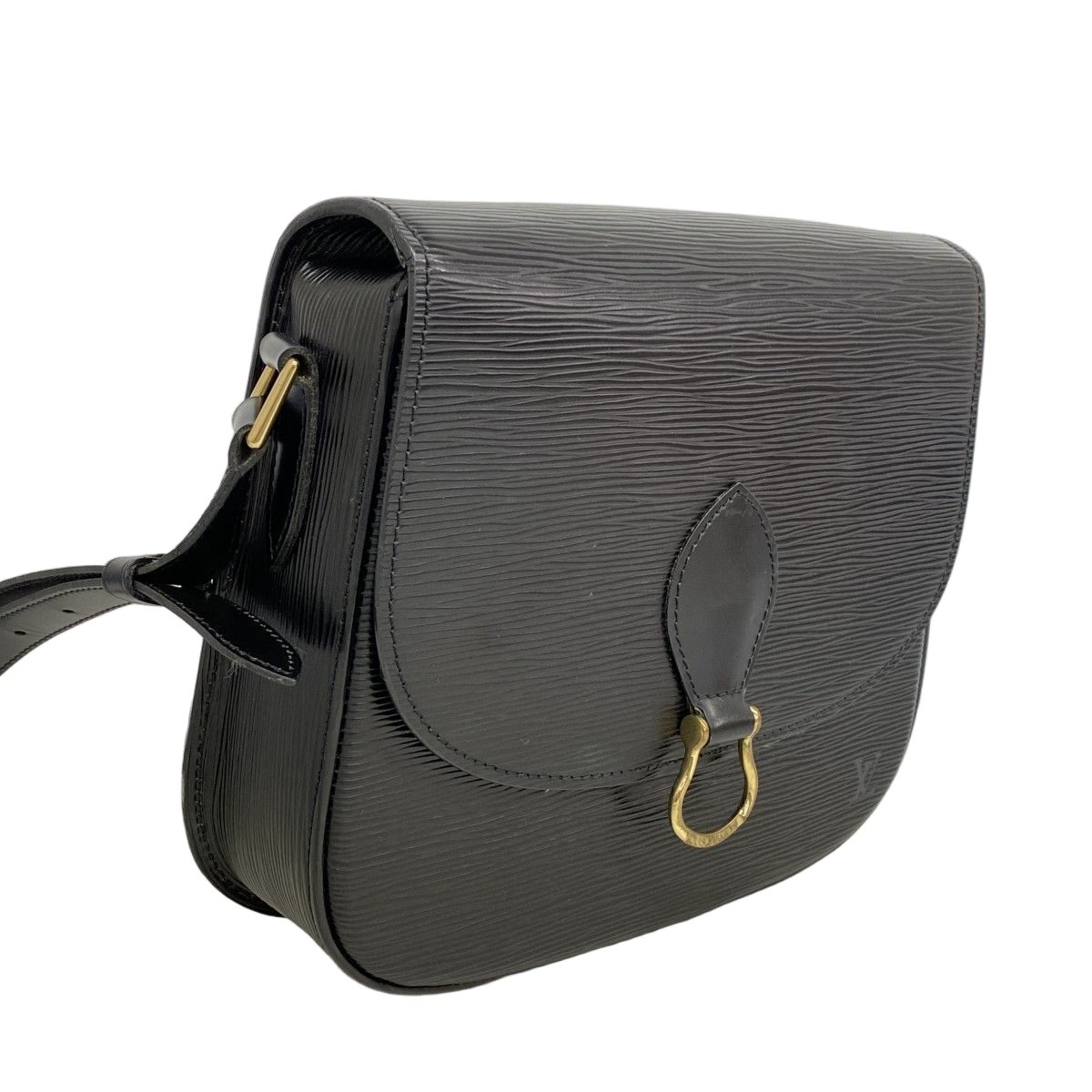 Louis Vuitton Shoulder Bag Epi Saint Cloud Noir — view 2