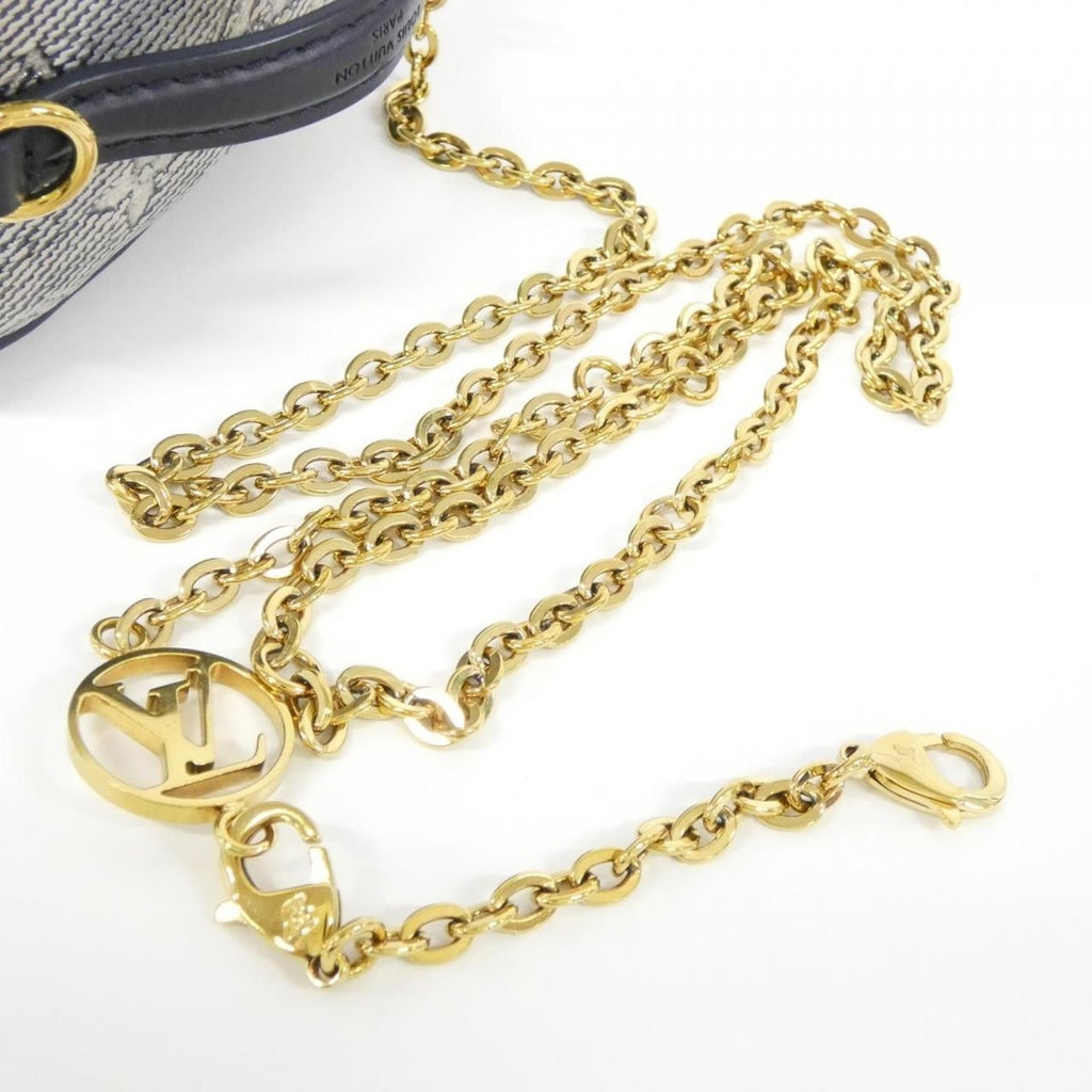 Louis Vuitton Monogram Laminated Jacquard Micro Vanity Shoulder Bag — view 5