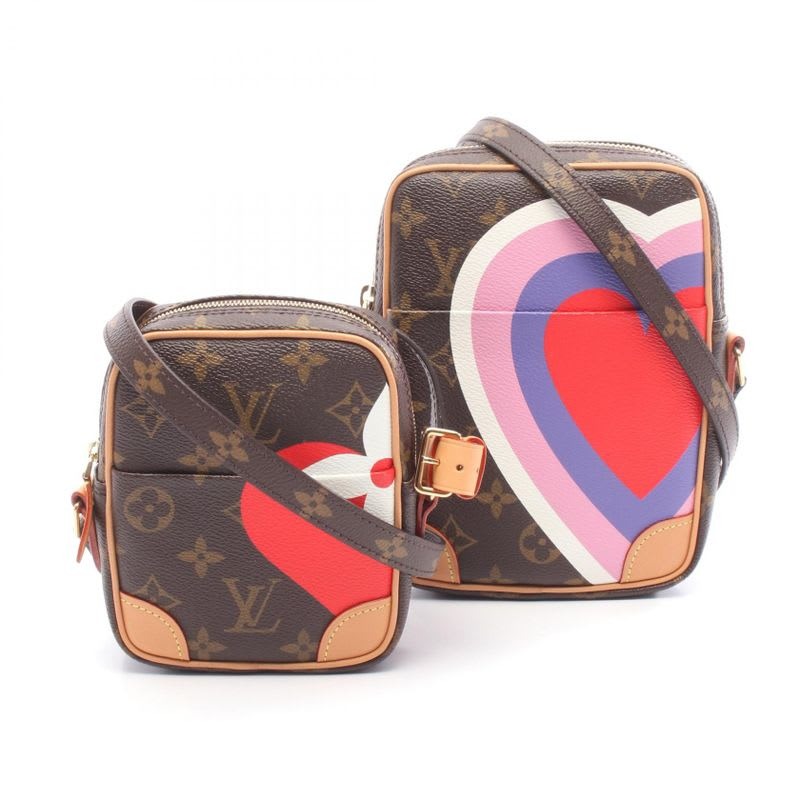 Louis Vuitton Shoulder Bag Panam Set Leather