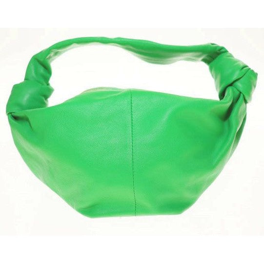 Bottega Veneta Double Knot Green Top Handle Bag Mini Handbag Aa — view 2