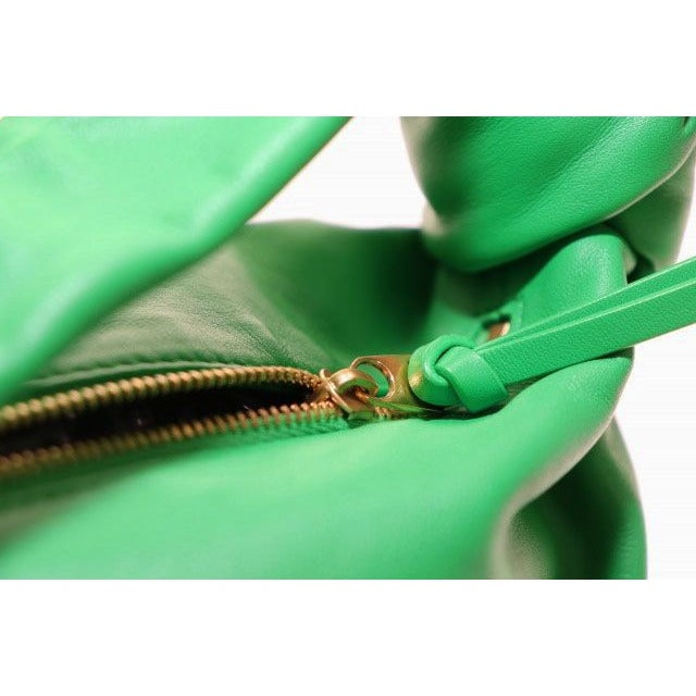 Bottega Veneta Double Knot Green Top Handle Bag Mini Handbag Aa — view 8