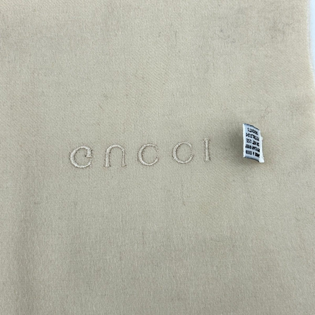 Gucci Beige Cashmere Large Shawl Scarf — view 6