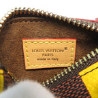 Louis Vuitton Pouch Damier Pop Mini Speedy Yellow Gdhardware — view 7