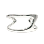 Hermes Bracelet Chaine D'ancre Punk Bangle 15 AG 925 Silver Manufactur — view 2