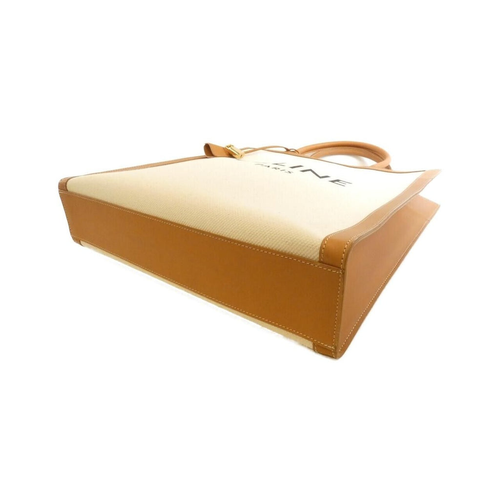 Celine Vertical Cabas Bag Natural — view 3