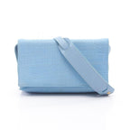 Loewe Shoulder Bag Vega Light Blue Leather
