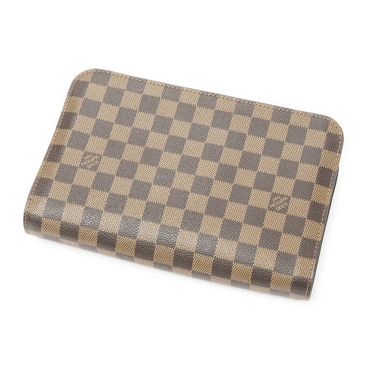 Louis Vuitton St Clutch Brown Damier Ebene — view 2