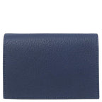 Hermes Notebook Cover Agenda GM Chevre Mysore Navy Silver