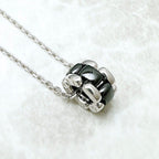 Chanel Ultra White Gold Black Ceramic Necklace .5 cm — view 2