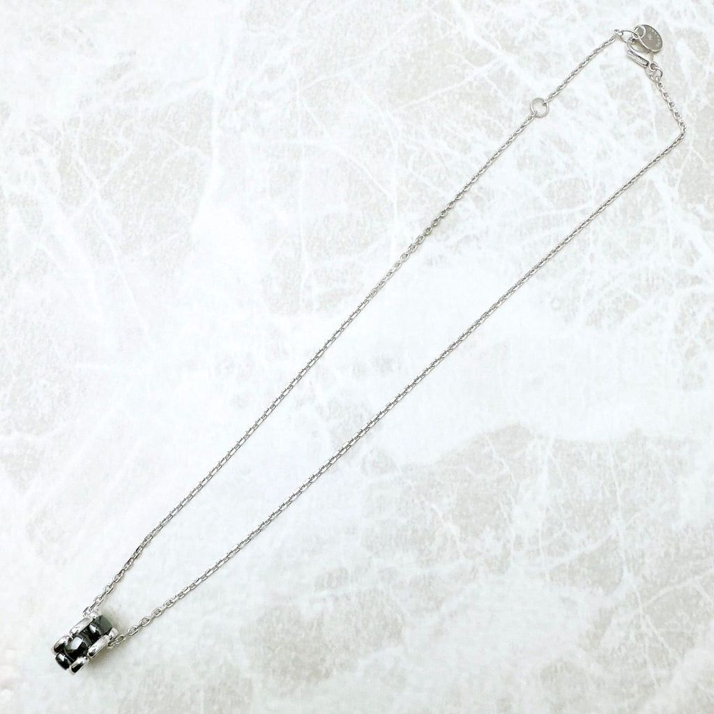 Chanel Ultra White Gold Black Ceramic Necklace .5 cm — view 3