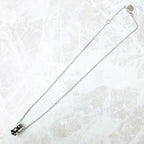 Chanel Ultra White Gold Black Ceramic Necklace .5 cm — view 3