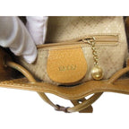 Gucci Backpack Bamboo 003-2034-0030 Light Brown Leather Vintage — view 9