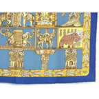 Hermes Torana Carre 45 Petit Gavroche 100% Silk Scarf Handkerch — view 4