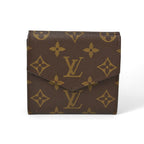Louis Vuitton Wallet Monogram Fold No.190 Vintage Antique — view 2