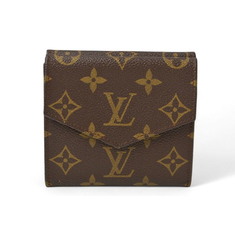 Louis Vuitton Wallet Monogram Fold No.190 Vintage Antique — view 2