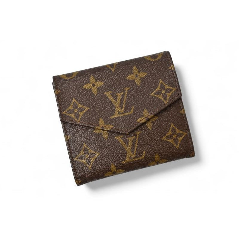 Louis Vuitton Wallet Monogram Fold No.190 Vintage Antique — view 3