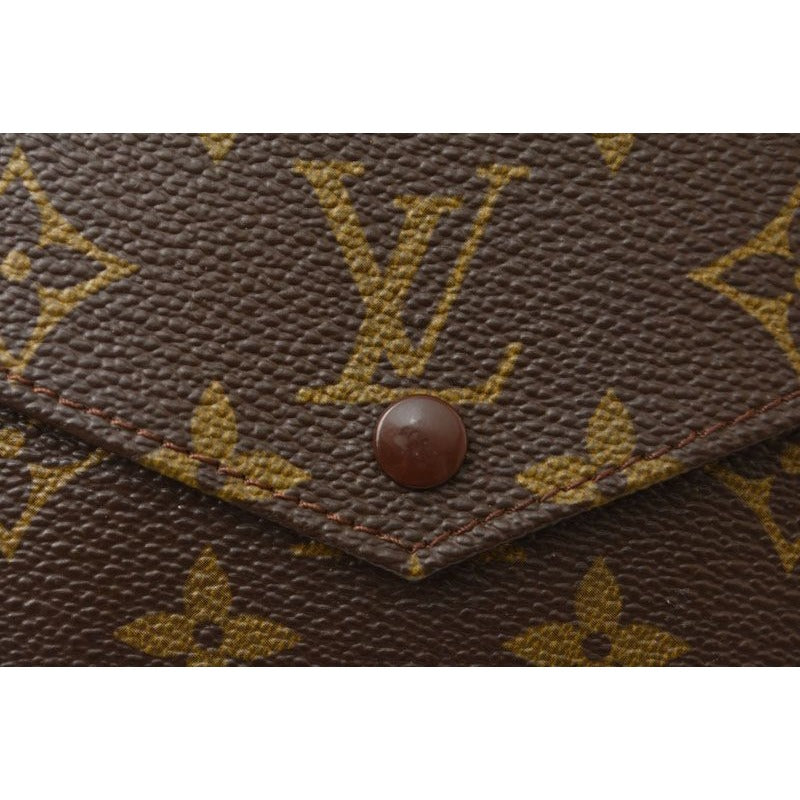 Louis Vuitton Wallet Monogram Fold No.190 Vintage Antique — view 4