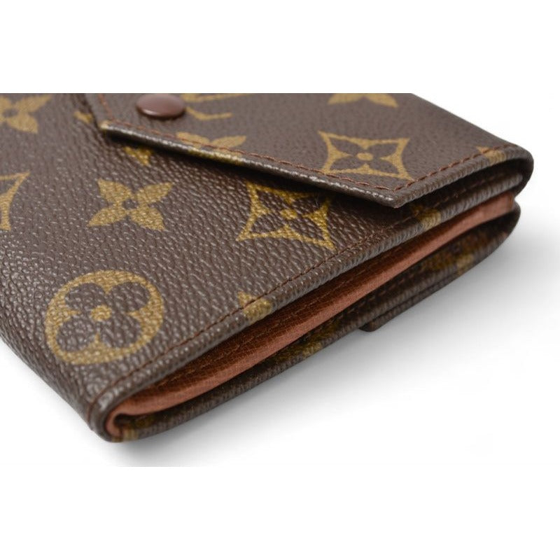 Louis Vuitton Wallet Monogram Fold No.190 Vintage Antique — view 5