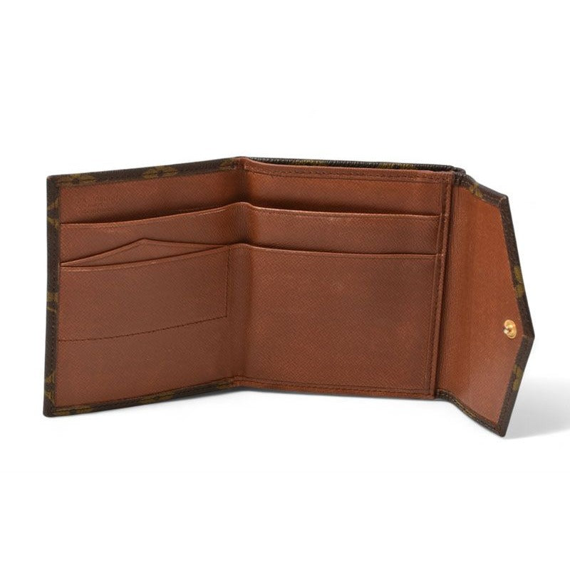 Louis Vuitton Wallet Monogram Fold No.190 Vintage Antique — view 7